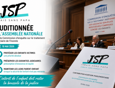 contribution parlementaire Jamais Sans Parents